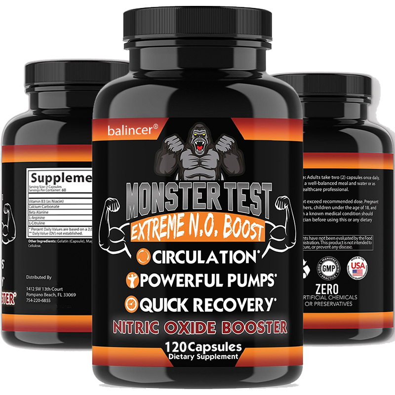 Pre Workout Supplement - 自然な耐久性の補修日、ジューシーなカプセル、筋肉成長強度、血液循環を改善