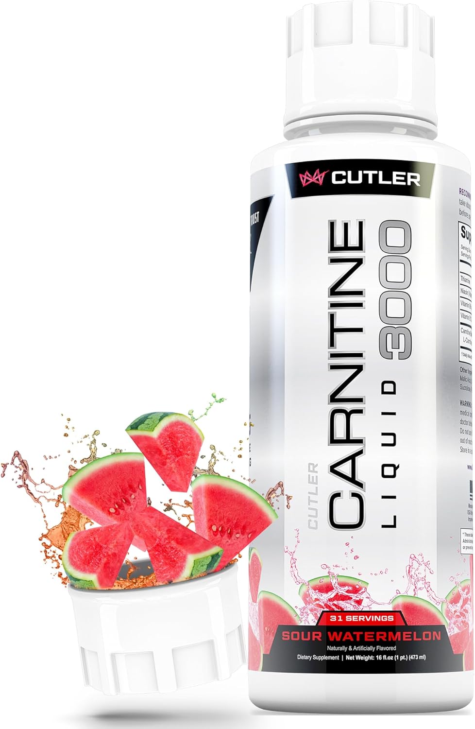 L-Carnitine Liquid - カトラーニュートリション リキッドL-カルニチン脂肪燃焼サプリメント（アセチルL-カルニチン＆L-カルニチン酒石酸塩配合）-最適な吸収、エネルギー、筋肉サポートのための脂肪燃焼フォーミュラ
