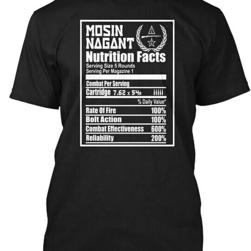 Nutrition & Fitness Coaching Fulham - モシン・ナガン特製栄養成分表 1回分量5 Tシャツ アメリカ製 S～5XL