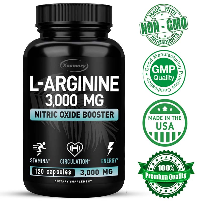 Pre Workout Supplement - L-アルギニン サプリメントは持久力を高めます - 運動中のエネルギー、筋力、血管、持久力のサポートを高めます | マッスルマス