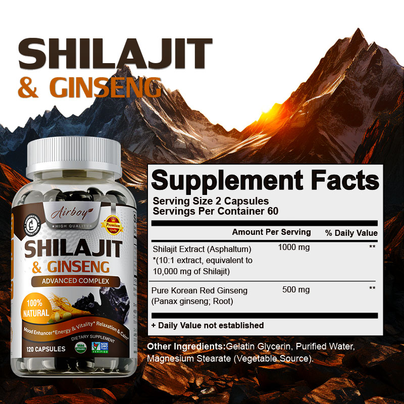 シラジットと高麗人参 - エネルギーと活力のサポート、精神的 - Pre Workout Supplement のレビューと価格