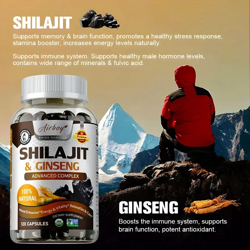 シラジットと高麗人参 - エネルギーと活力のサポート、精神的 - Pre Workout Supplement のレビューと価格