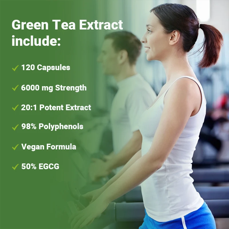 緑茶カプセル - 代謝促進、お腹の脂肪燃焼、食欲抑制、体重管 - Green Tea Extract Fat のレビューと価格