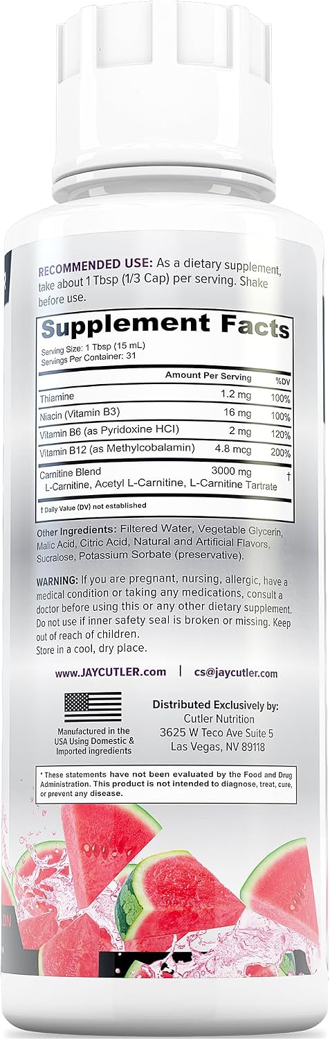 カトラーニュートリション リキッドL-カルニチン脂肪燃焼サプ - L-Carnitine Liquid のレビューと価格