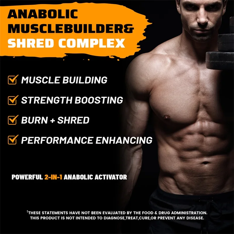 マッスルビルダーカプセル - 筋力、持久力、タンパク質合成、 - Pre Workout Supplement のレビューと価格
