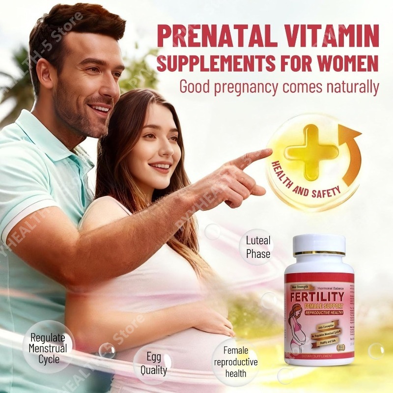 女性用妊活タブレット、女性用産前ビタミンサプリメント、排卵と - Pre Workout Supplement のレビューと価格