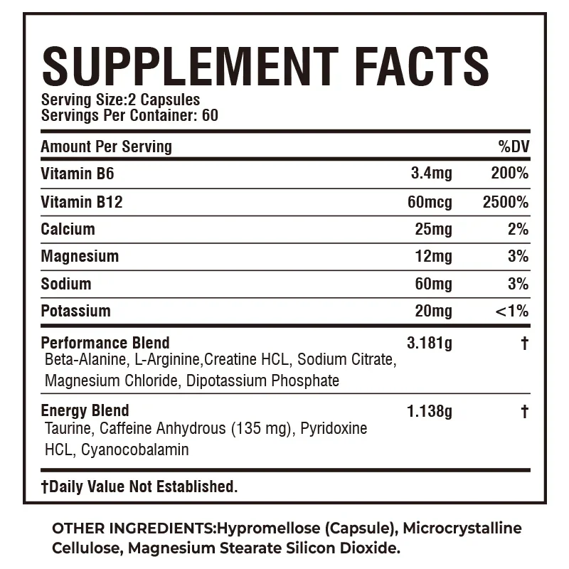 筋肉の増強と成長のためのスポーツトレーニング前のサプリメント - Pre Workout Supplement のレビューと価格