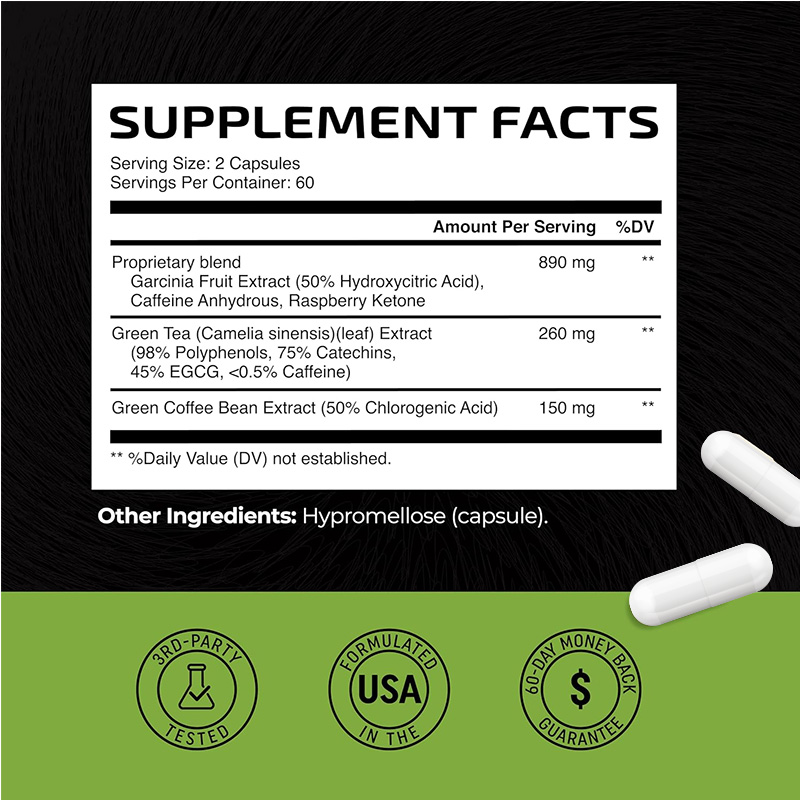 緑茶脂肪燃焼剤 - 腸の健康をサポートし、代謝を促進し、膨満 - Green Tea Extract Fat のレビューと価格