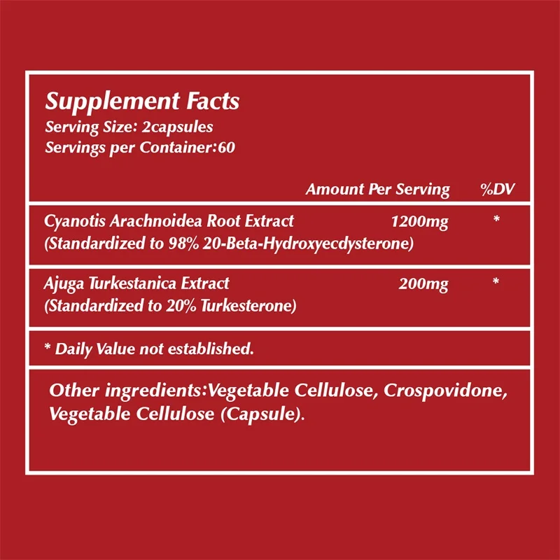 筋肉量を増加させ、運動能力と筋力を向上させるためのエクジステ - Pre Workout Supplement のレビューと価格